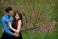 Chattanooga, "Christine Lewis Photography", TN, couples, dayton, engagement, natural, orchard, outdoor, peach, tennessee