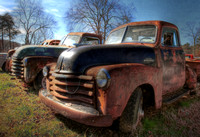 art, "christine lewis photography", fine, photograph, print, vintage, Chevrolet, truck, junkyard, antique