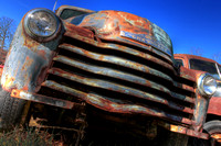 art, "christine lewis photography", fine, photograph, print, vintage, Chevrolet, truck, junkyard, antique, blue