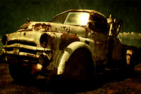 HDR, abandoned, dodge, down, grungy, rustic, texture, "tow truck", worn