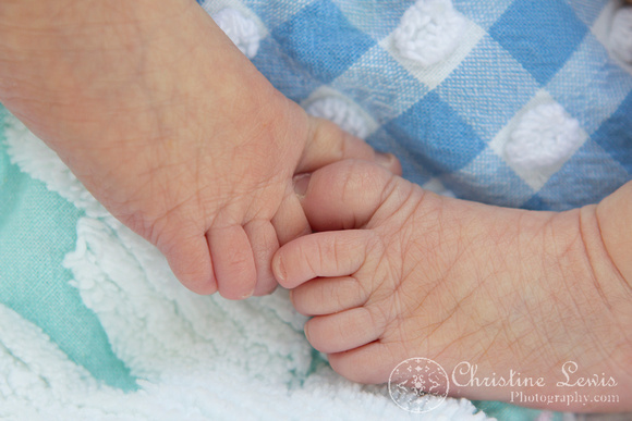 newborn photography, twins, chattanooga, tn, portraits, "christine lewis photography", baby, toes