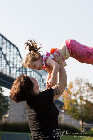 family portraits, pictures, professional, chattanooga, tn, tennessee, park, lifestyle, Coolidge, 2 year old girl, mother, daughter, walnut st bridge
