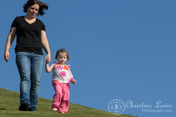 family portraits, pictures, professional, chattanooga, tn, tennessee, park, lifestyle, Renaissance, 2 year old girl, mother, daughter, big hill