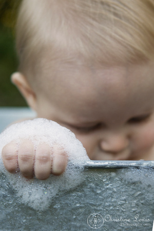 children, 6 months old, photo shoot, portraits, professional, &quot;christine lewis photography&quot;, tub, bubble bath, suds, baby