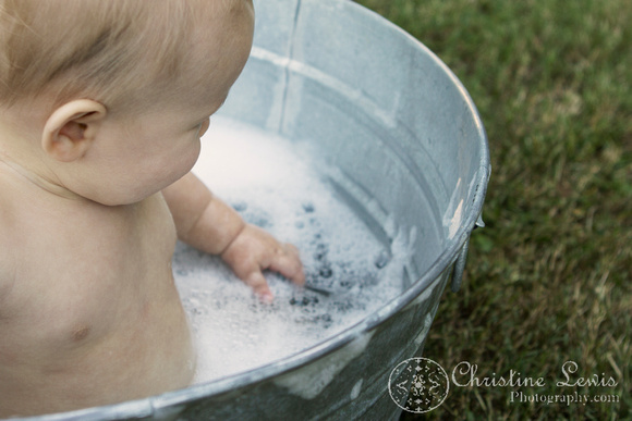 children, 6 months old, photo shoot, portraits, professional, &quot;christine lewis photography&quot;, tub, bubble bath, suds, baby, boy
