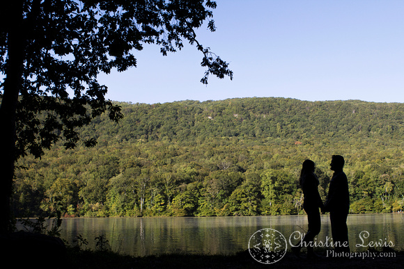 couples, tennessee river, professional pictures, chattanooga, tn, tennessee, photographs, photo shoot, &quot;christine lewis photography&quot;, shakerag, silhouette, mountain, tree