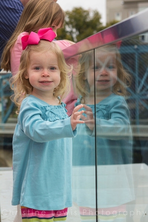 1-5, "christine lewis photography", kids, little, old, photographer, pictures, portraits, professional, years, overlook, hunter art museum, reflection, pink bow, blue shirt, blonde