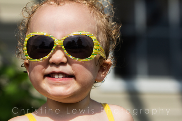 1-5, "christine lewis photography", kids, little, old, photographer, pictures, portraits, professional, years, sunglasses, girl, red curls, summer