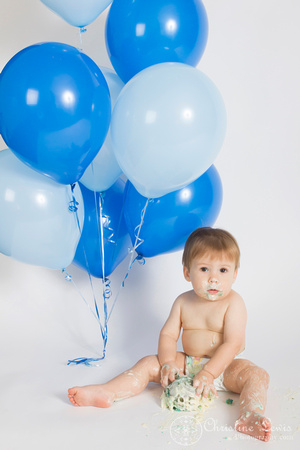 one year old, portraits, professional, chattanooga, tn, tennessee, hixson, studio, &quot;christine lewis photography&quot;, smash cake