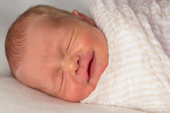 newborn portrait chattanooga tn &quot;christine lewis photography&quot; sleeping white classic professional smiling