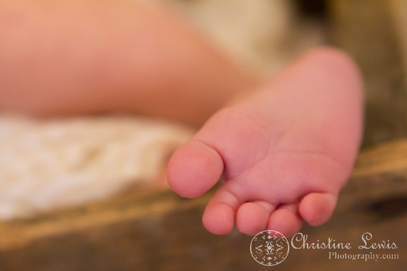 newborn portrait session chattanooga, tn ooltewah professional girl toes details