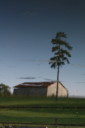barn, blue, "christine lewis photography", countryside, pond, reflection, rural, skies, water