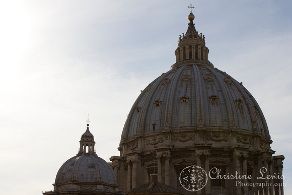 the vatican, rome, italy, &quot;Christine Lewis Photography&quot;, St Peters Basilica, dome