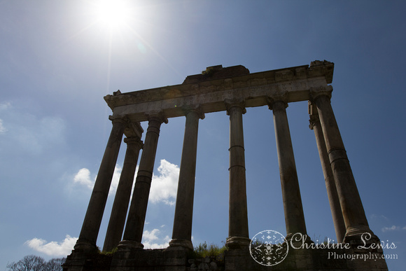 rome, italy, &quot;christine lewis photography&quot;, travel, roman forum, ancient, ruins, temple of saturn