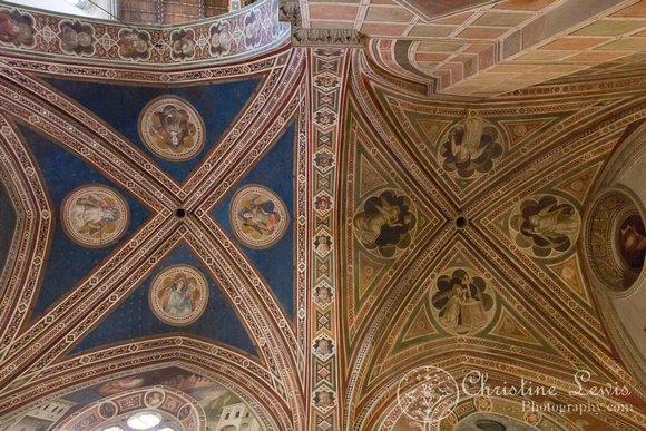Florence, Italy, travel, &quot;christine lewis photography&quot;, fine art print, home decor, santa croce, ceiling