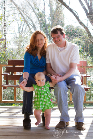 family portrait, professional, chattanooga, tn, tennessee, &quot;christine lewis photography&quot;, child, baby, standing, porch
