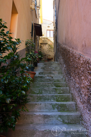 italy, cinque terre, travel, &quot;christine lewis photography&quot;, home decor, fine art, corniglia, stairs, side street