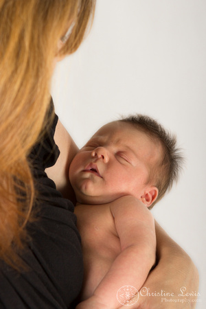 newborn portrait photo shoot, baby boy, chattanooga, tn, &quot;christine lewis photography&quot;, mother