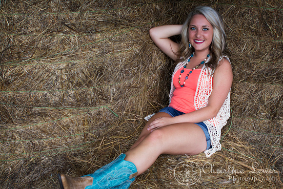 junior portrait, photo shoot, session, outdoor, natural, girl, &quot;christine lewis photography&quot;, orange, hay, barn