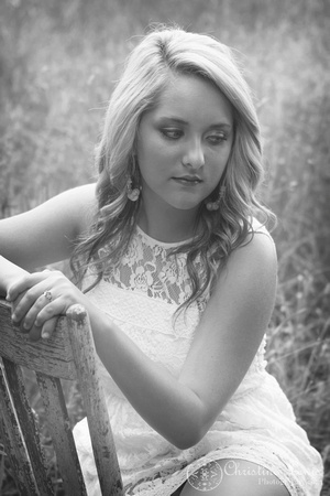junior portrait, photo shoot, session, outdoor, natural, girl, &quot;christine lewis photography&quot;, field, white, black and white