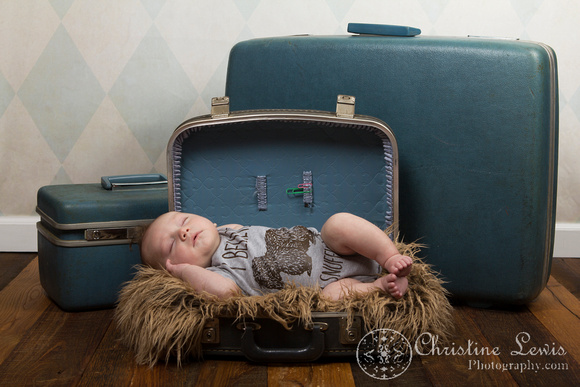 family portrait baby chattanooga, tn hixson &quot;christine lewis photography&quot; 3 months old, blue, suitcase