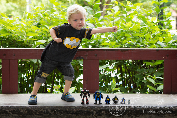 batman photo shoot, portrait, toddler, three years old, boy, chattanooga, tn, &quot;christine lewis photography&quot;, action figures