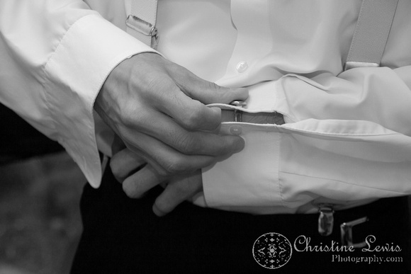 Atlanta wedding, "Christine lewis photography" Chattanooga, TN, professional, getting ready, groom, cuff links, detail