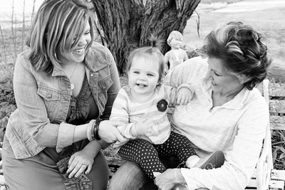black and white, baby, one year old, first birthday, grandmother, mother, daughter, laughing, lifestyle portraits, professional, family, photographs, pictures, chattanooga, tennessee, tn