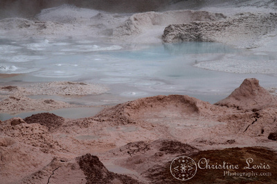 yellowstone national park, steam, landscape, wyoming, fountain paint pots
