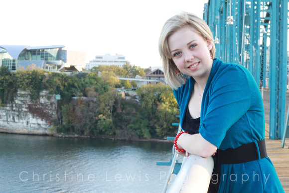 Chattanooga, TN, Tennessee, blonde, blue, bridge, "christine lewis photography", freshmen, gallery, girl, high, images, in, lifestyle, photographer, photography, photos, pictures, school, senior, seni