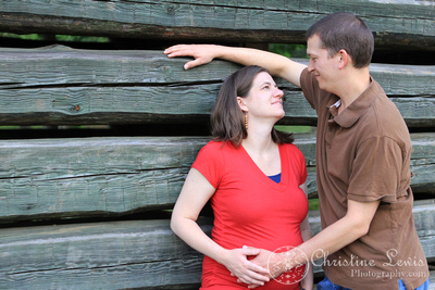 maternity, chattanooga, tennessee, couple, pregnant, expecting, professional photographer, pictures, &quot;christine lewis photography&quot;, parents, outdoor, natural light, belly, lifestyle portraits, natural, log cabin