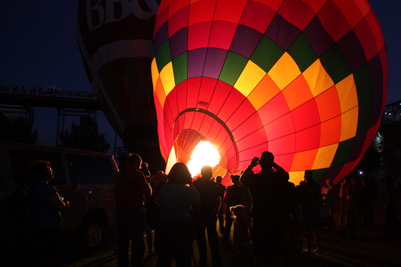 Hot Air Balloon Glow