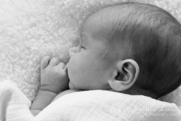 chattanooga, tn, tennessee, newborn, photography, professional, baby, infant, black and white, blanket