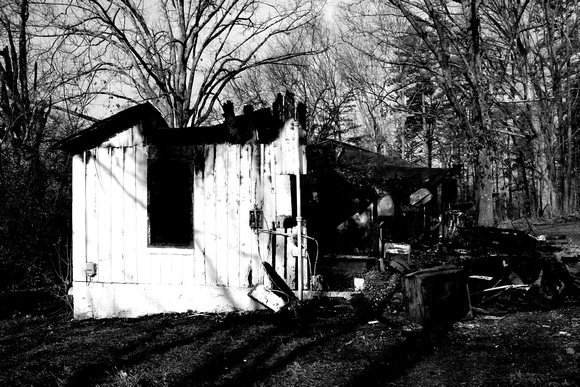 "art images", "black and phite photography", burned, charred, "fine art", fire, fire, house, house, "photo art", remains, scorched