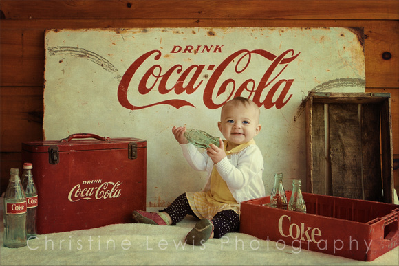 6, babies, baby, bottle, children, "christine lewis photography", classic, coca, coke, cola, dayton, drink, gallery, images, in, lifestyle, love, months, old, old, one, photo, photographer, photograph