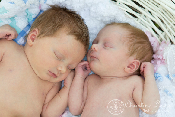 newborn photography, twins, chattanooga, tn, portraits, "christine lewis photography", baby