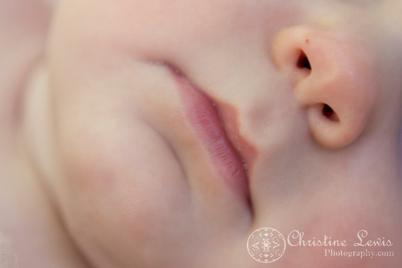 baby portrait photo shoot, chattanooga, tn, three months old, children, "Christine Lewis Photography", outdoor, sleeping, details, nose, mouth