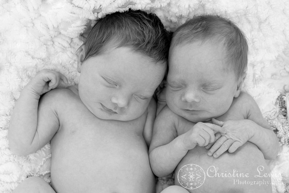 newborn photography, twins, chattanooga, tn, portraits, "christine lewis photography", baby