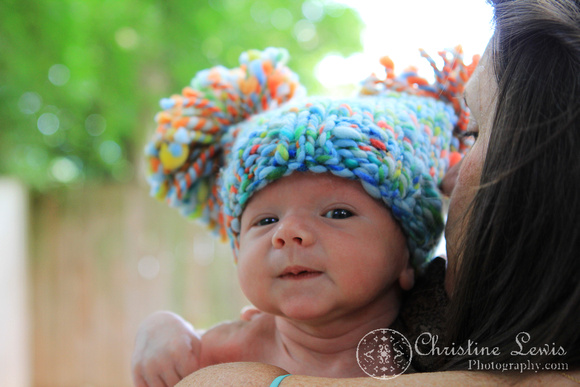 chattanooga, tn, tennessee, newborn, photography, professional, baby, infant, mother, colorful, cute, face, hat